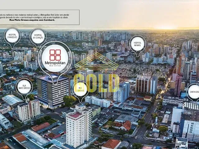 Conjunto comercial com 106m², à venda, no bairro Centro em Londrina