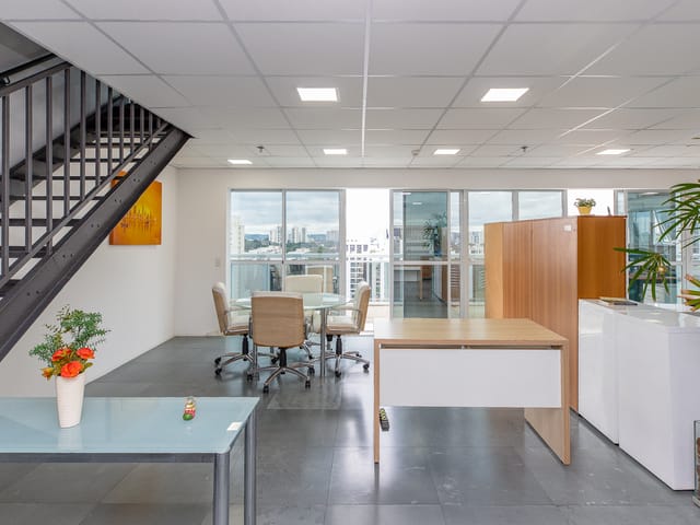 Foto do Conjunto comercial - Cobertura duplex comercial com vista espetacular, sofisticado com 149m² | Paulista Imóveis