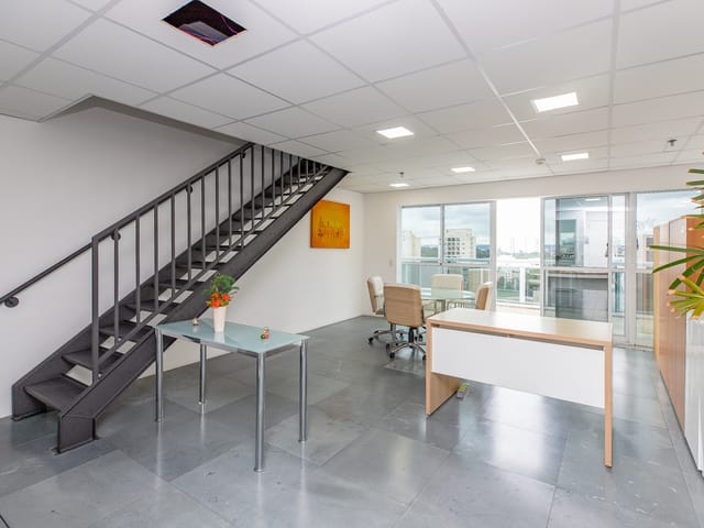 Foto do Conjunto comercial - Cobertura duplex comercial com vista espetacular, sofisticado com 149m² | Paulista Imóveis