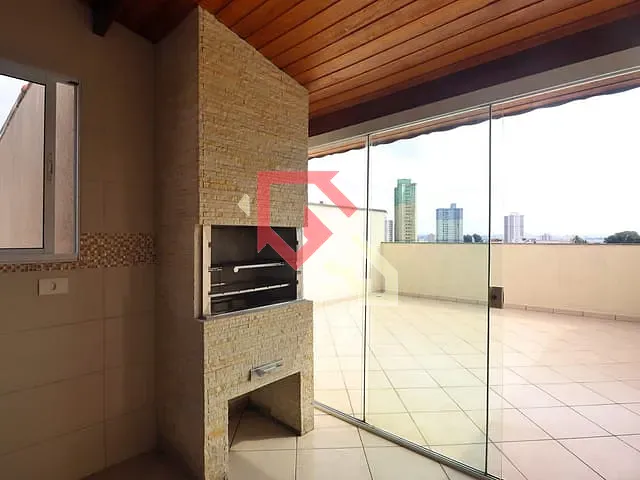 Cobertura / Penthouse com 104m² 2 quartos e 2 banheiros, à venda, no bairro Vila Valparaíso em Santo André