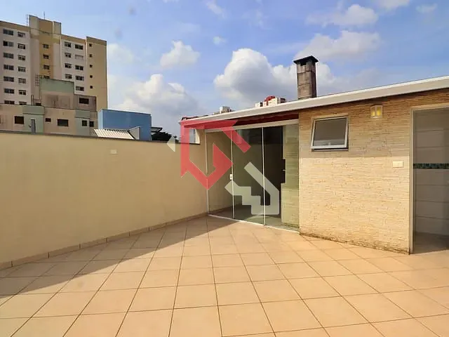 Cobertura / Penthouse com 104m² 2 quartos e 2 banheiros, à venda, no bairro Vila Valparaíso em Santo André