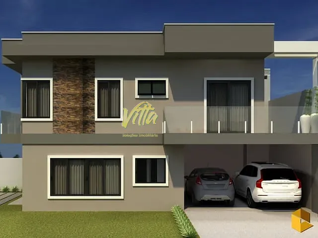 Sobrado com 140m² 3 quartos e 3 banheiros, à venda, no bairro Fazenda Velha em Araucária