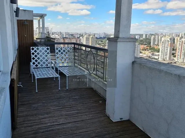 Cobertura / Penthouse com 186m² 2 quartos e 2 banheiros, à venda, no bairro Vila Andrade em São Paulo