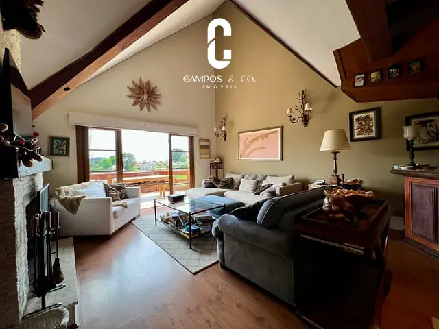 Apartamento com 295m² 7 quartos e 8 banheiros, à venda, no bairro VILA CAPIVARI em Campos Do Jordão