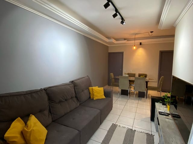 Foto do Apartamento - APARTAMENTO MOBILIADO para VENDA no GOIABEIRAS-Cuiabá-MT- Edifício Costa Brava, 120 m2 úteis, 1 vaga, | Lyah Jaudy Imóveis