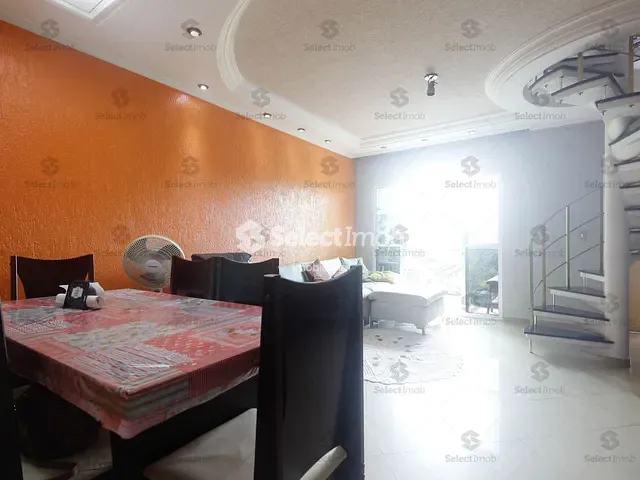 Cobertura / Penthouse com 186m² 3 quartos e 4 banheiros, à venda, no bairro Jardim Pedroso em Mauá
