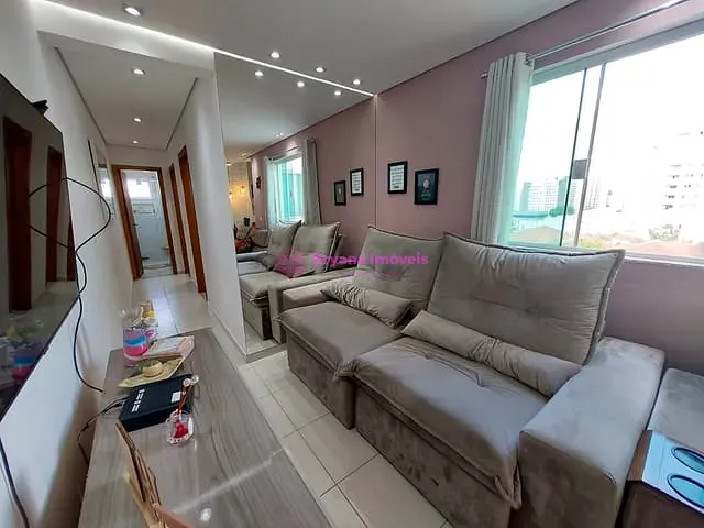 Cobertura / Penthouse com 104m² 2 quartos e 3 banheiros, à venda, no bairro Campestre em Santo André