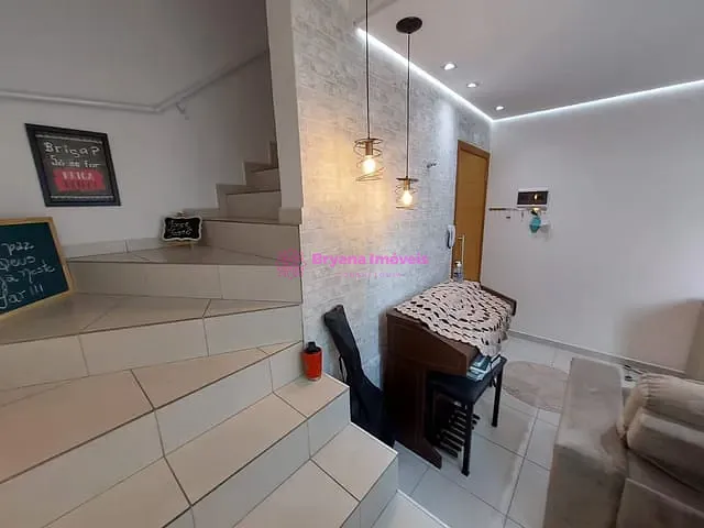 Cobertura / Penthouse com 104m² 2 quartos e 3 banheiros, à venda, no bairro Campestre em Santo André