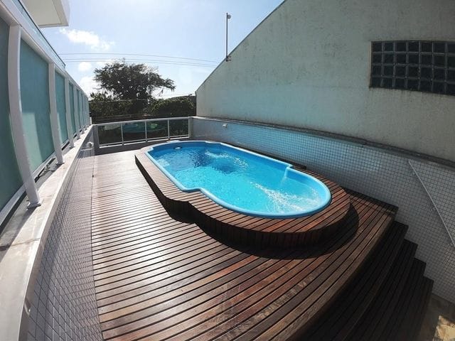 Foto do Cobertura / Penthouse - Cobertura com piscina à venda, Edifício Serra do Mar, 3 dormitórios, Elevador panorâmico, sacada com churrasqueira, Caiobá, Matinhos, PR | Imobiliária GreenVille