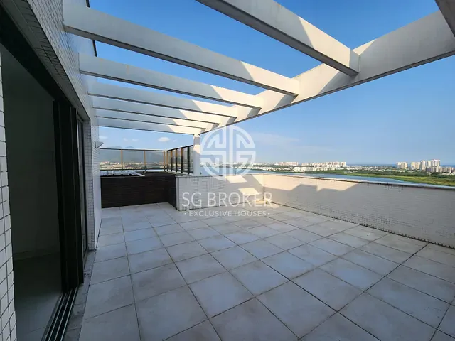 Cobertura / Penthouse com 326m² 5 quartos e 6 banheiros, à venda, no bairro Barra da Tijuca em Rio de Janeiro