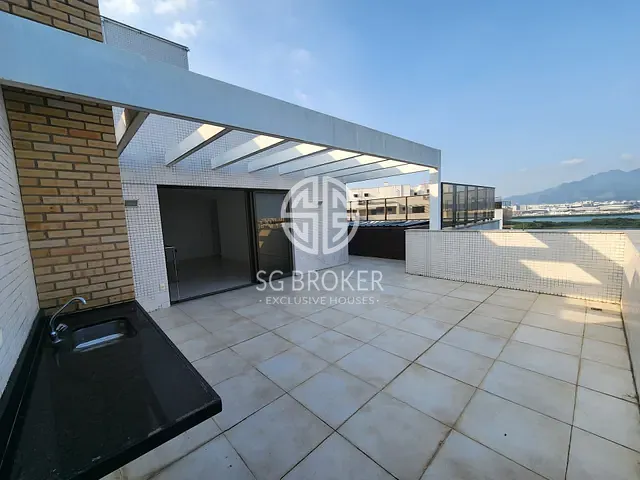 Cobertura / Penthouse com 326m² 5 quartos e 6 banheiros, à venda, no bairro Barra da Tijuca em Rio de Janeiro