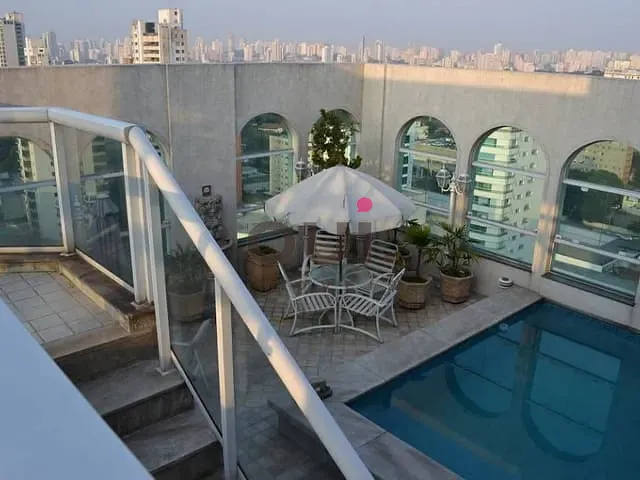 Cobertura / Penthouse 4 quartos e 6 banheiros, à venda, no bairro Moema em São Paulo
