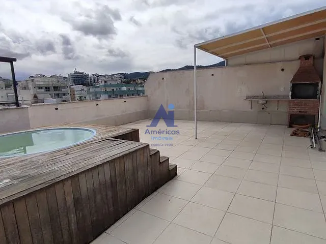 Cobertura / Penthouse com 170m² 3 quartos e 2 banheiros, para alugar, no bairro Anil em Rio de Janeiro