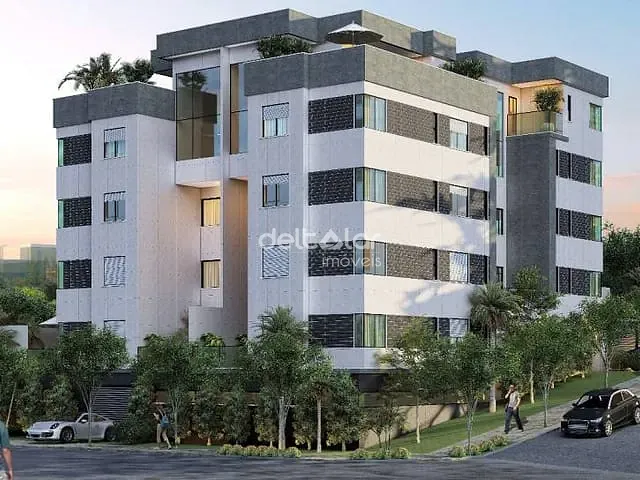 Cobertura / Penthouse com 108m² 3 quartos e 2 banheiros, à venda, no bairro Itapoã em Belo Horizonte