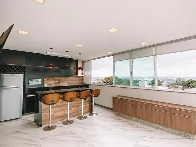 Cobertura / Penthouse com 160m² 3 quartos e 2 banheiros, à venda, no bairro Itapoã em Belo Horizonte