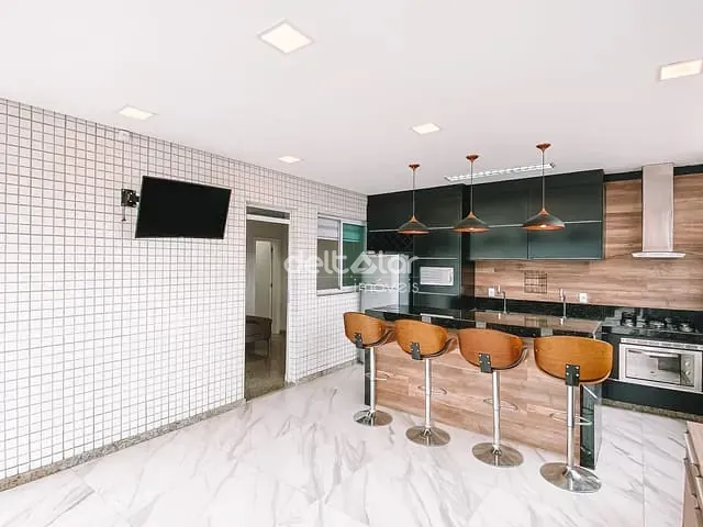 Cobertura / Penthouse com 160m² 3 quartos e 2 banheiros, à venda, no bairro Itapoã em Belo Horizonte