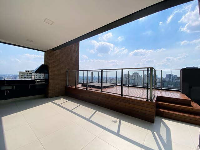 Foto do Cobertura / Penthouse - Cobertura no Jardim Paulista ao lado da estação Trianon Masp do metrô com 4 suítes, 5 vagas de garagem, área gourmet com churrasqueira e hidromassagem | Vista Livre