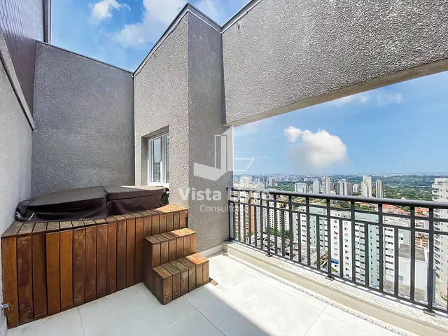 Cobertura / Penthouse com 128m² 2 quartos e 2 banheiros, à venda, no bairro Vila Madalena em São Paulo