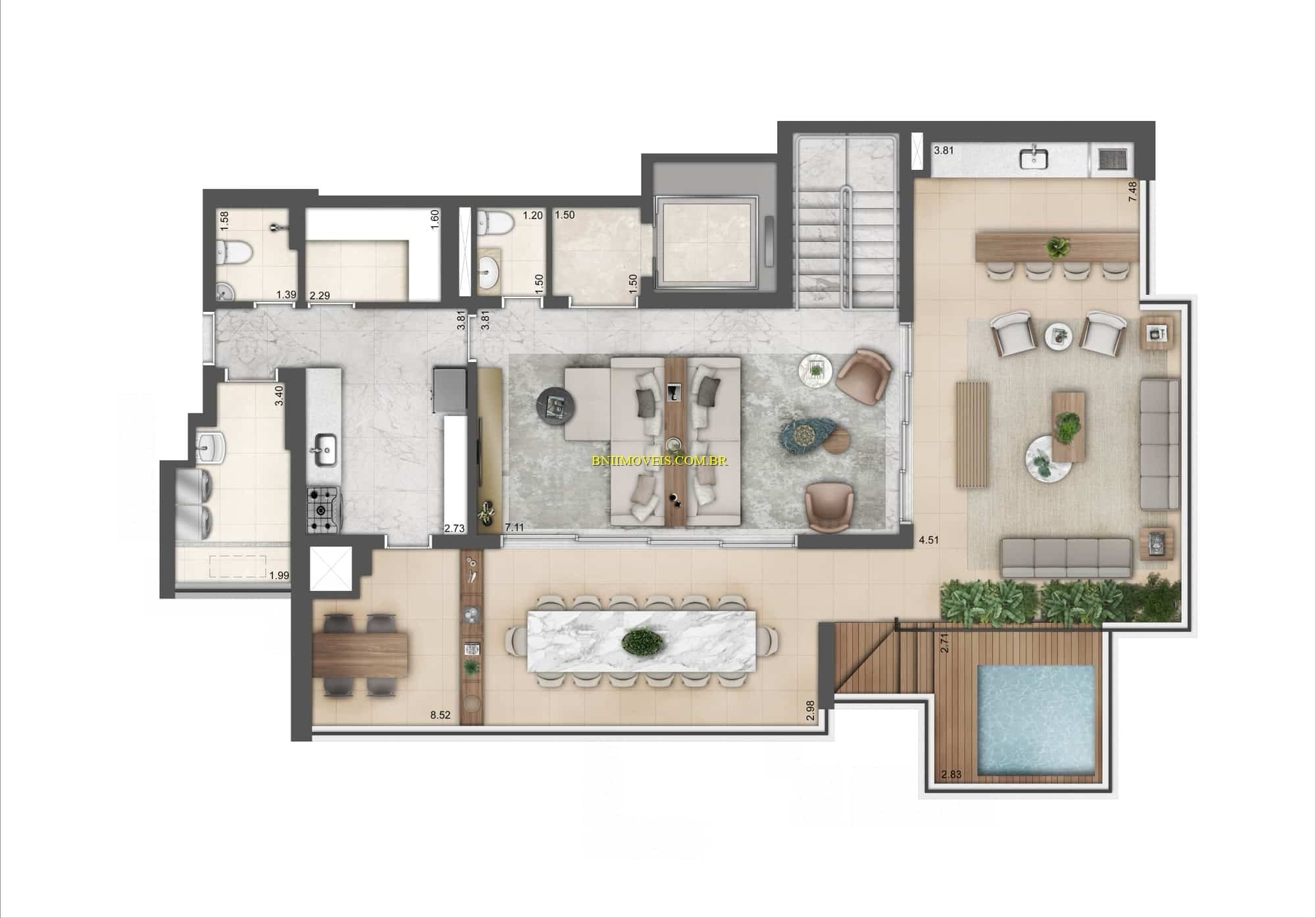 Cobertura à venda com 4 quartos, 305m² - Foto 12
