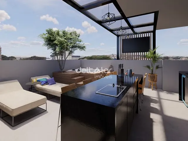 Cobertura / Penthouse com 138m² 4 quartos e 2 banheiros, à venda, no bairro Itapoã em Belo Horizonte