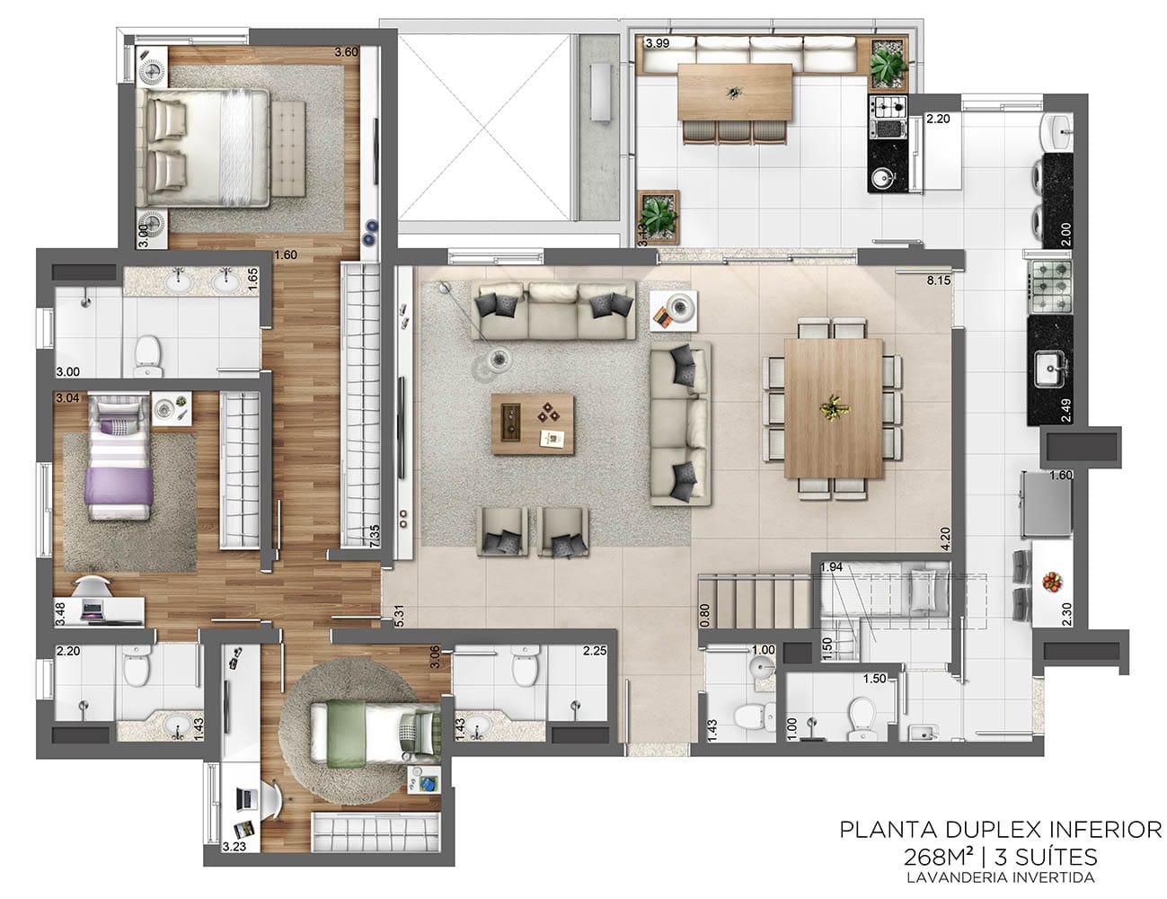Cobertura à venda com 4 quartos, 268m² - Foto 18