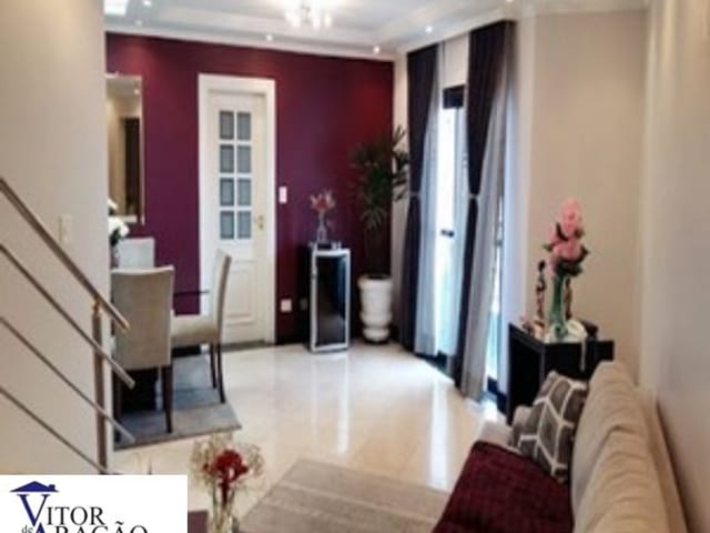 Cobertura / Penthouse com 255m² 4 quartos e 5 banheiros, à venda, no bairro Vila Dom Pedro II em São Paulo