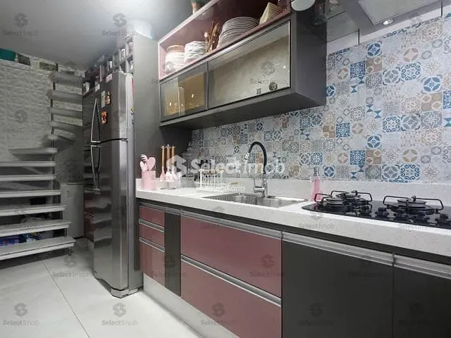 Cobertura / Penthouse com 116m² 3 quartos e 3 banheiros, à venda, no bairro Parque São Vicente em Mauá