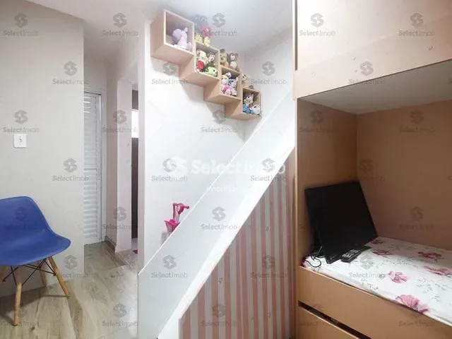 Cobertura / Penthouse com 116m² 3 quartos e 3 banheiros, à venda, no bairro Parque São Vicente em Mauá