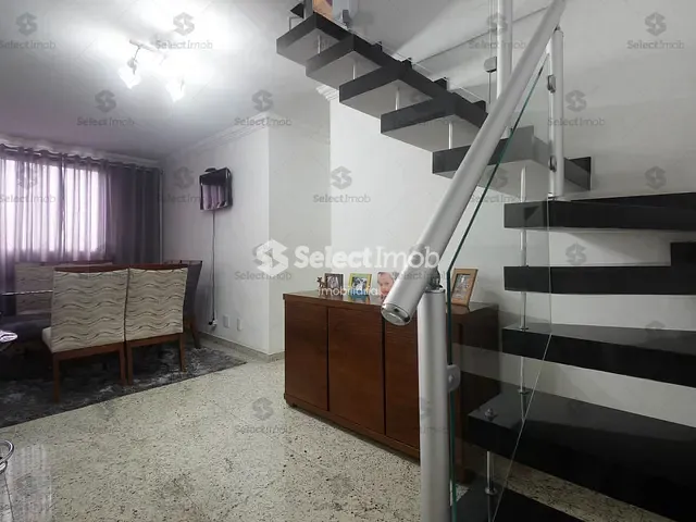 Cobertura / Penthouse com 137m² 3 quartos e 3 banheiros, à venda, no bairro Parque São Vicente em Mauá