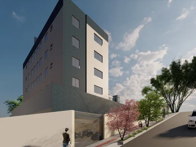 Cobertura / Penthouse com 160m² 3 quartos e 2 banheiros, à venda, no bairro Cabral em Contagem