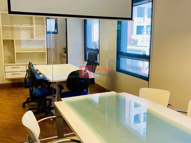 Conjunto comercial com 77m², à venda ou para alugar, no bairro Vila Olímpia em São Paulo