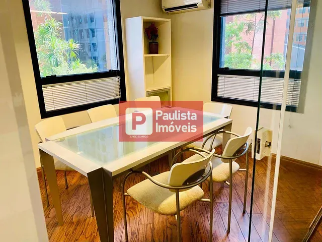 Conjunto comercial com 77m², à venda ou para alugar, no bairro Vila Olímpia em São Paulo