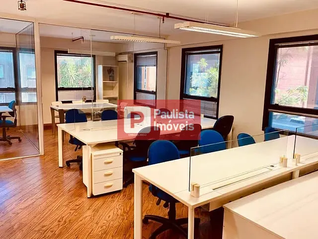 Conjunto comercial com 77m², à venda ou para alugar, no bairro Vila Olímpia em São Paulo