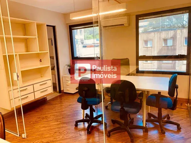 Conjunto comercial com 77m², à venda ou para alugar, no bairro Vila Olímpia em São Paulo