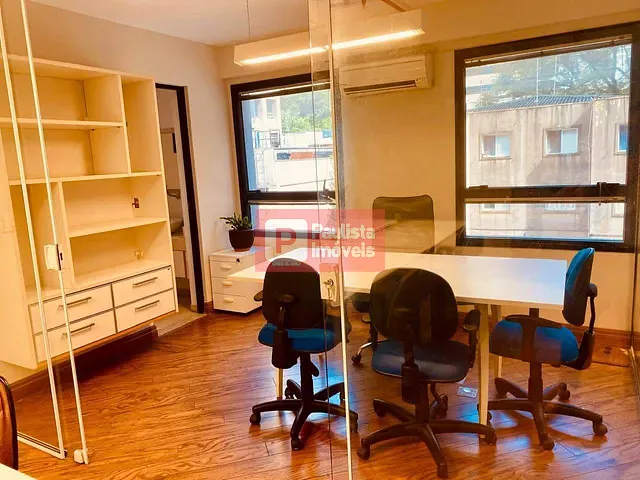 Conjunto comercial com 77m², à venda ou para alugar, no bairro Vila Olímpia em São Paulo