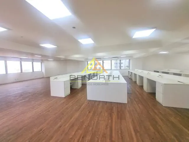 Conjunto comercial com 204m², para alugar, no bairro brooklin em São Paulo