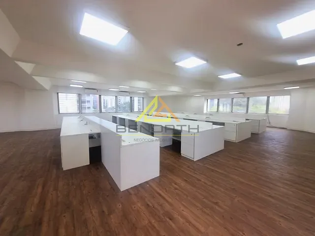 Conjunto comercial com 204m², para alugar, no bairro brooklin em São Paulo