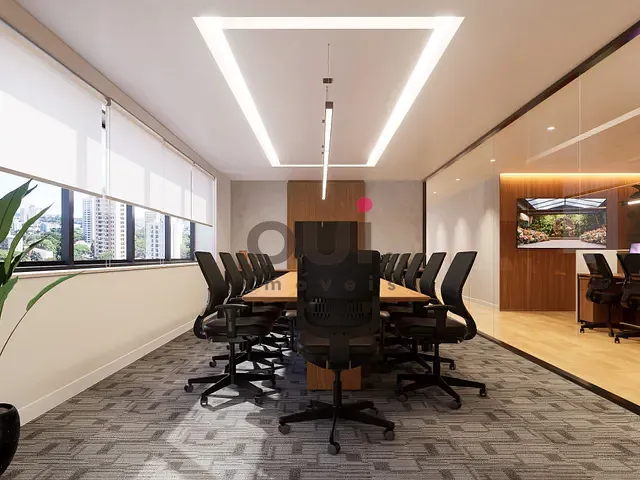 Conjunto comercial para alugar, no bairro Vila Olímpia em São Paulo
