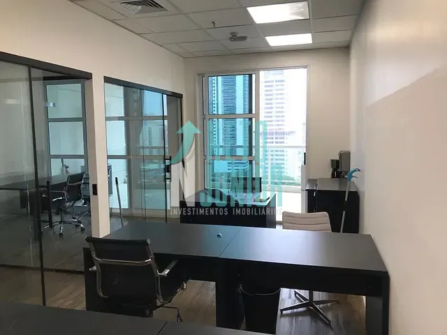 Conjunto comercial com 75m², para alugar, no bairro Brooklin em São Paulo