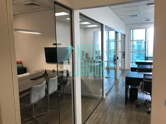 Conjunto comercial com 75m², para alugar, no bairro Brooklin em São Paulo