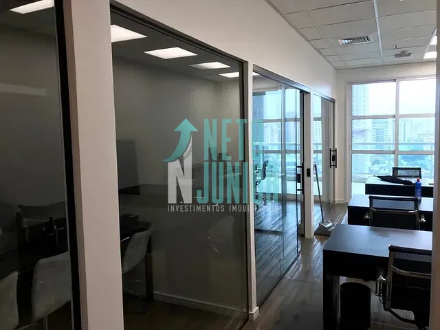 Conjunto comercial com 75m², para alugar, no bairro Brooklin em São Paulo