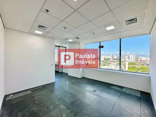 Conjunto comercial para alugar, no bairro Chacara Sto Antonio em São Paulo
