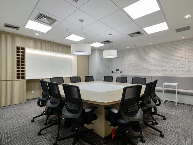 Foto do Conjunto comercial - Conjunto comercial para locação com 260m, 3 salas de reunião, 4 salas de call , 6 Vagas na Vila Olímpia, São Paulo, SP | Paulista Imóveis