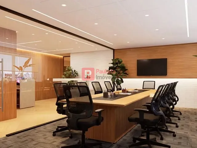 Conjunto comercial para alugar, no bairro Vila Olímpia em São Paulo