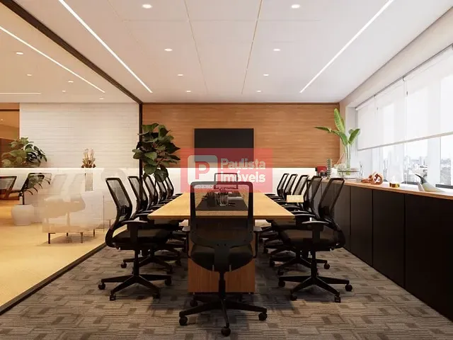 Conjunto comercial para alugar, no bairro Vila Olímpia em São Paulo