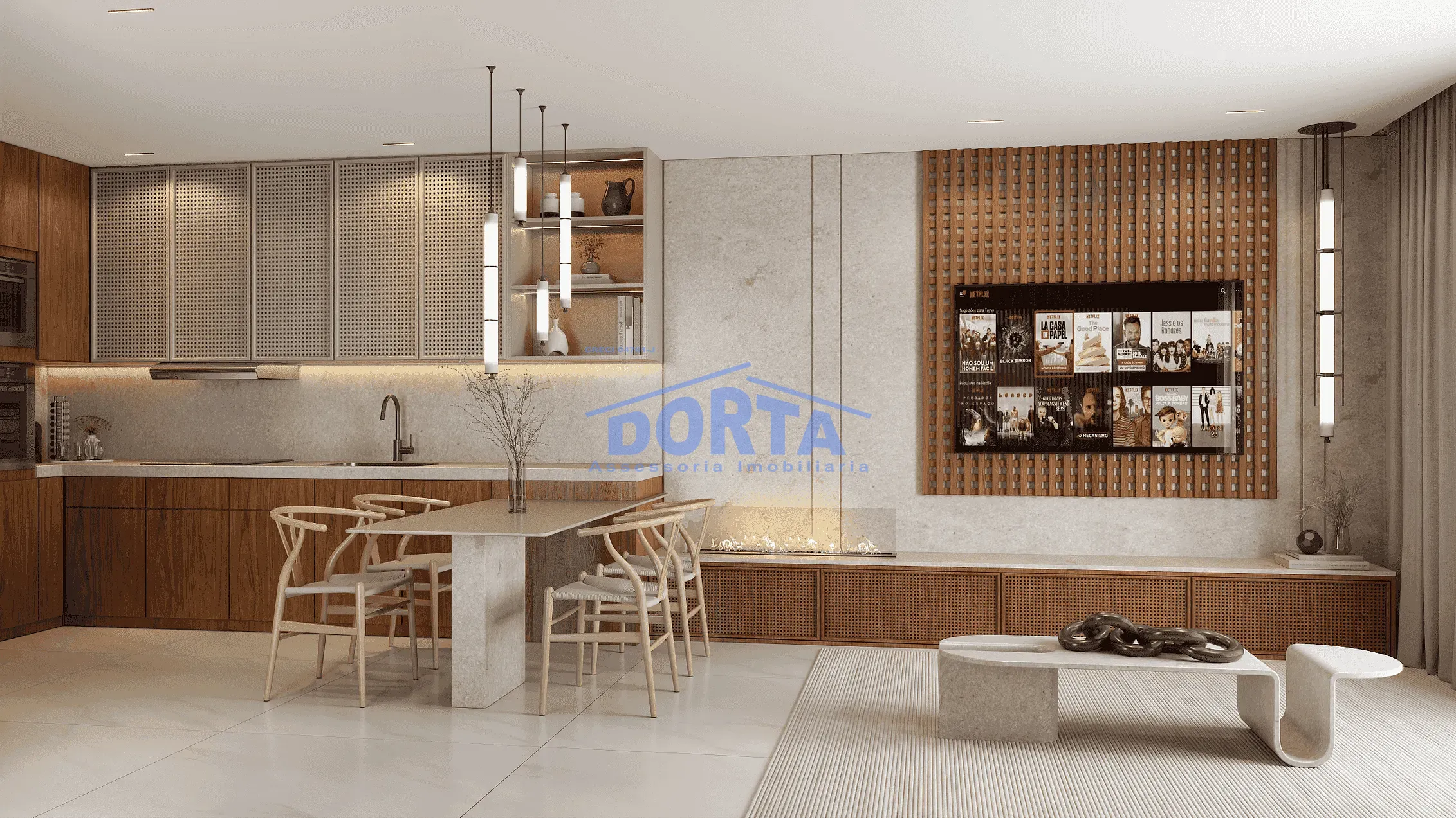 Apartamentos com plantas flexíveis e localização estratégica