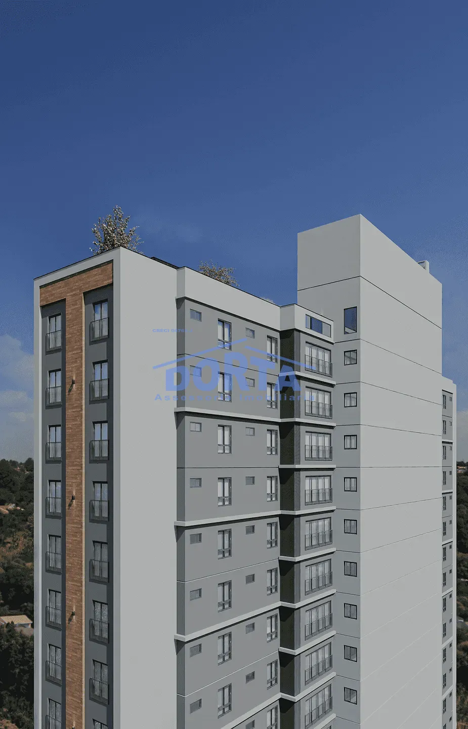 Apartamentos com plantas flexíveis e localização estratégica