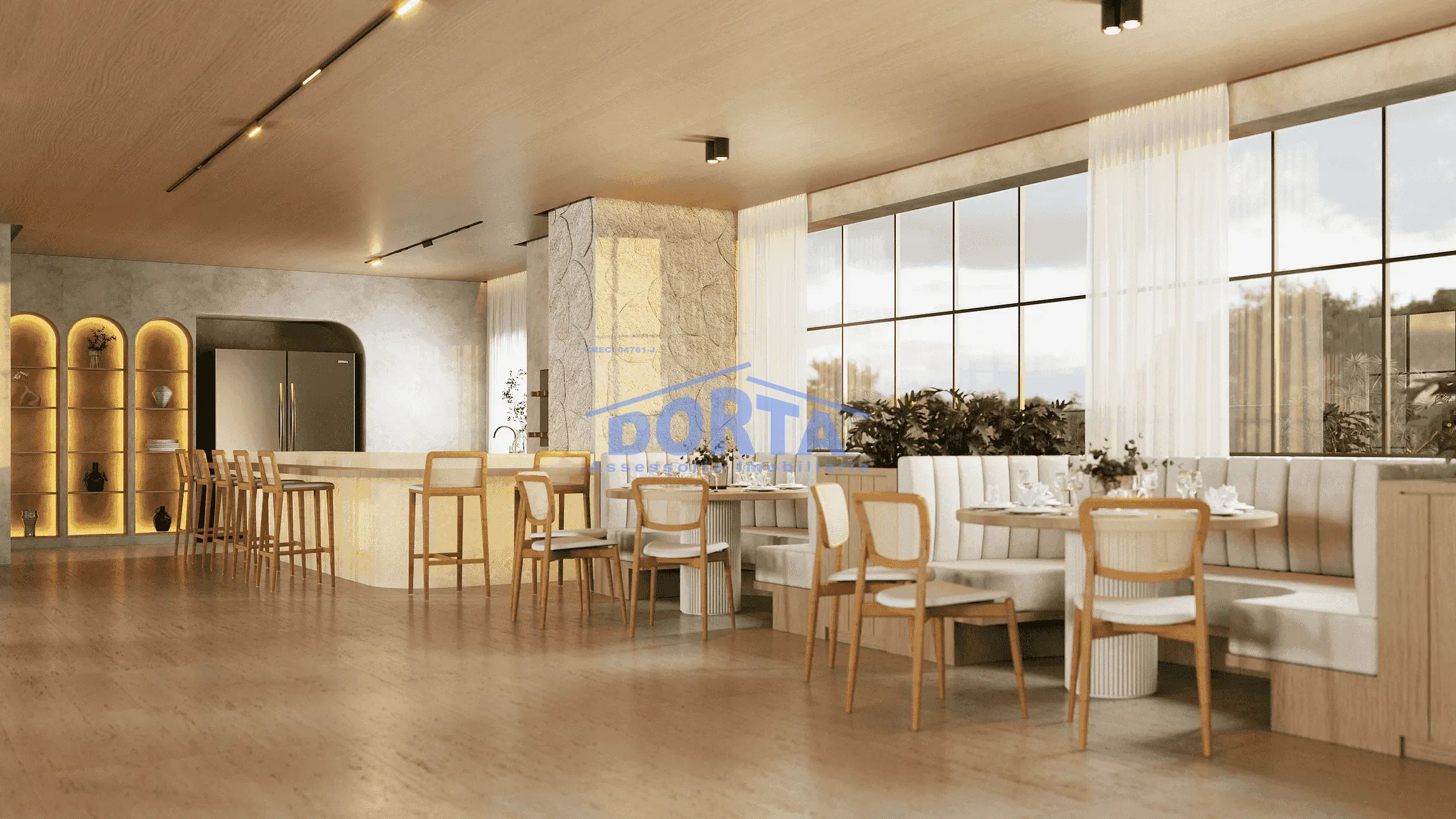 Apartamentos com plantas flexíveis e localização estratégica