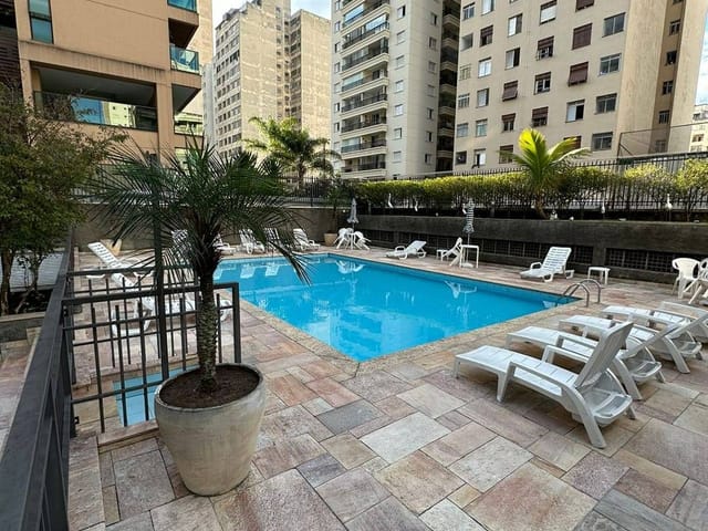 Condomínio do Apartamento - Apartamento com terraço para Venda e Locação, Santa Cecília, Nobre São Paulo, SP | Nova Barão Imóveis