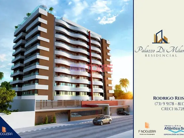 Apartamento 2 quartos e 2 banheiros, à venda, no bairro Jardim Atlântico em Ilhéus